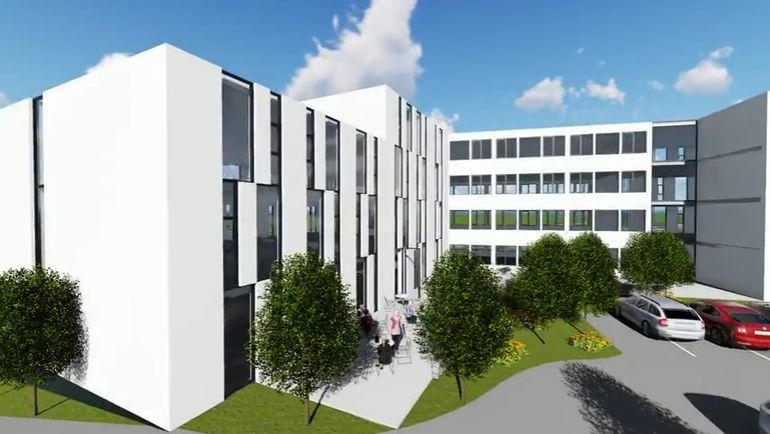 Myndband sem sýnir mögulega útfærslu nýrrar hótelbyggingar við Laugaveg 176